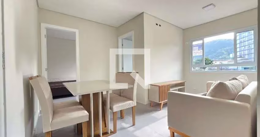 Apartamento para aluguel - campo grande, 1 quarto,  48 m² - santos