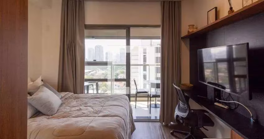 Kitnet / stúdio para aluguel - brooklin, 1 quarto,  29 m² - são paulo