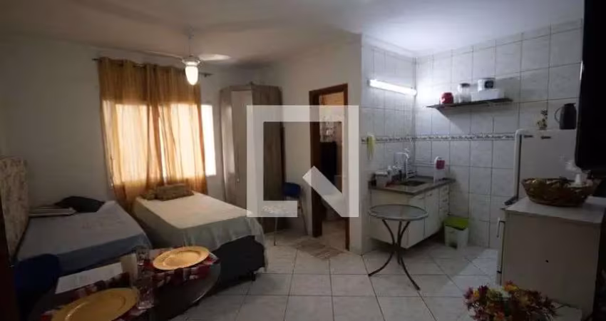 Apartamento para aluguel - nova mirim, 1 quarto,  30 m² - praia grande