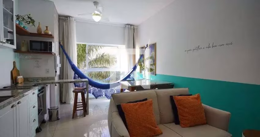 Kitnet / stúdio para aluguel - alto ribeirão leste, 1 quarto,  37 m² - florianópolis