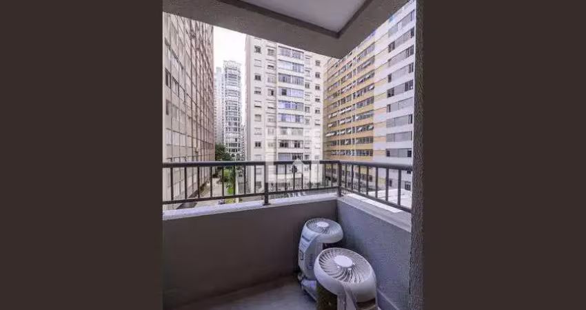Apartamento para aluguel - santa cecília, 1 quarto,  37 m² - são paulo