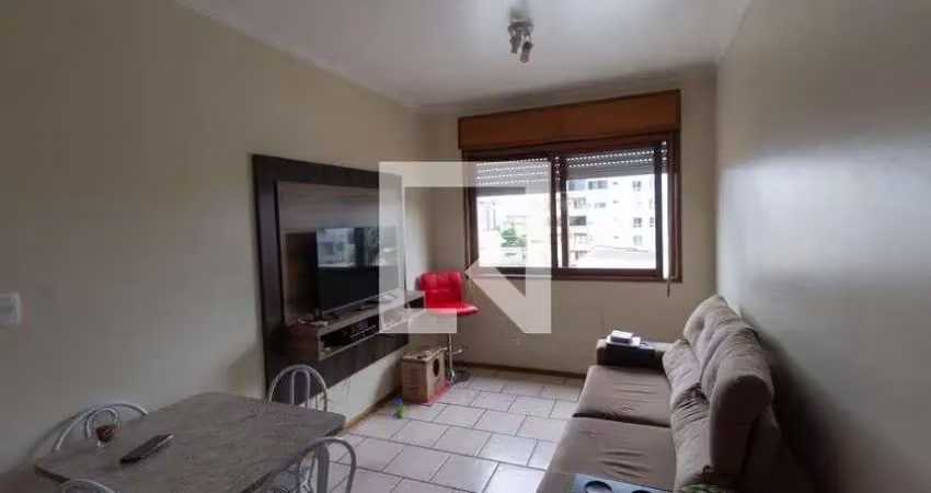 Apartamento para aluguel - centro, 1 quarto,  51 m² - são leopoldo