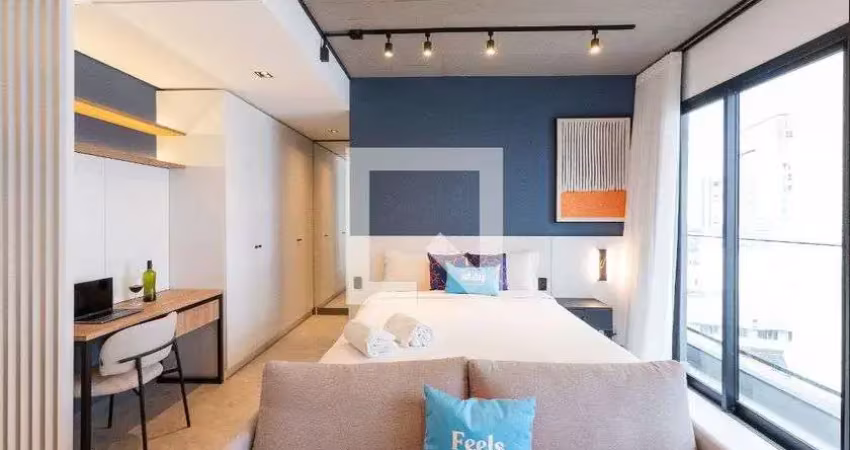 Apartamento para aluguel - centro, 1 quarto,  30 m² - florianópolis