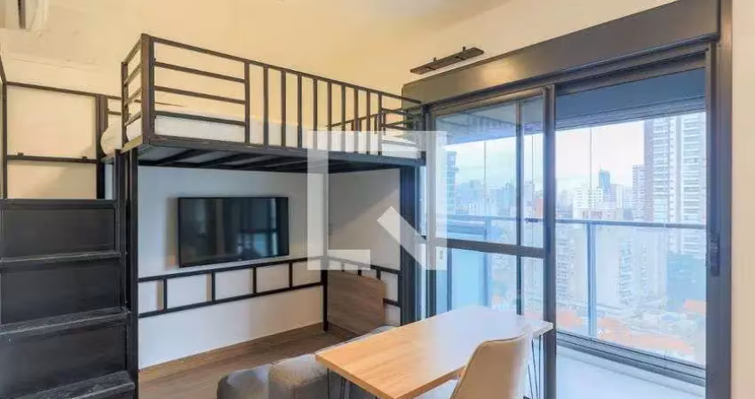 Kitnet / stúdio para aluguel - chácara santo antonio, 1 quarto,  25 m² - são paulo