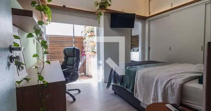 Apartamento para aluguel - centro, 1 quarto,  20 m² - florianópolis