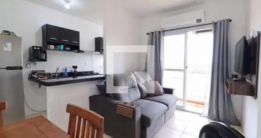 Apartamento para aluguel - distrito de bonfim paulista, 2 quartos,  49 m² - ribeirão preto