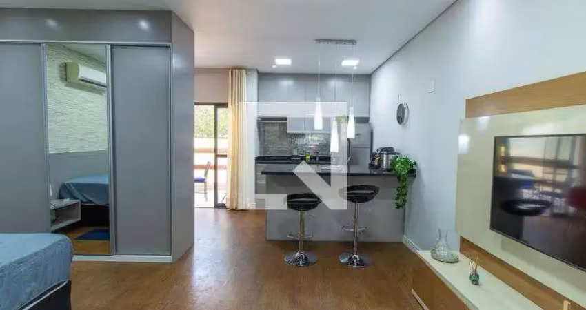 Kitnet / stúdio para aluguel - jardim barbacena, 1 quarto,  46 m² - cotia