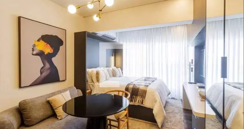 Kitnet / stúdio para aluguel - moema, 1 quarto,  28 m² - são paulo