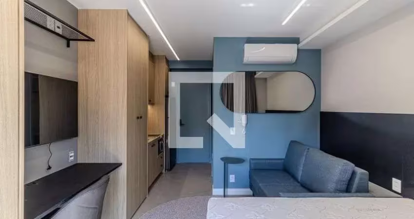 Kitnet / stúdio para aluguel - santa cecília, 1 quarto,  24 m² - são paulo