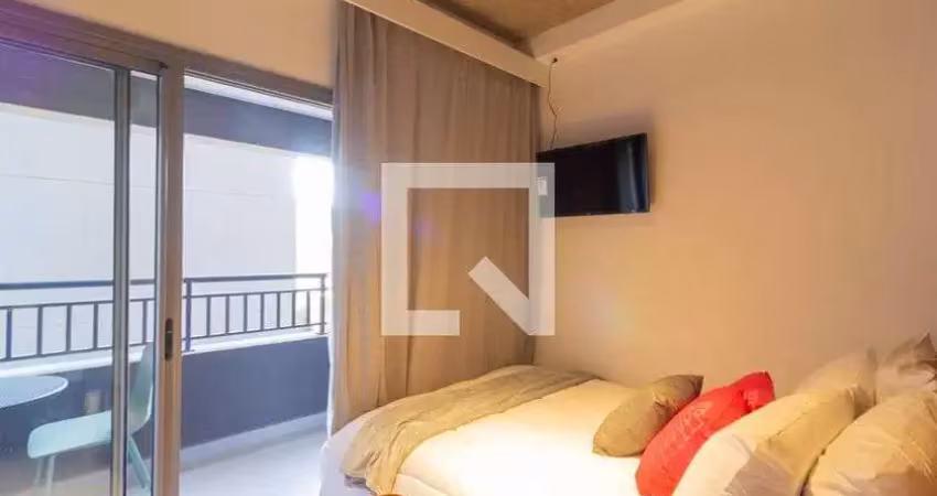 Kitnet / stúdio para aluguel - chácara santo antonio, 1 quarto,  21 m² - são paulo