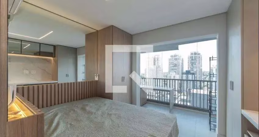 Kitnet / stúdio para aluguel - brooklin, 1 quarto,  22 m² - são paulo