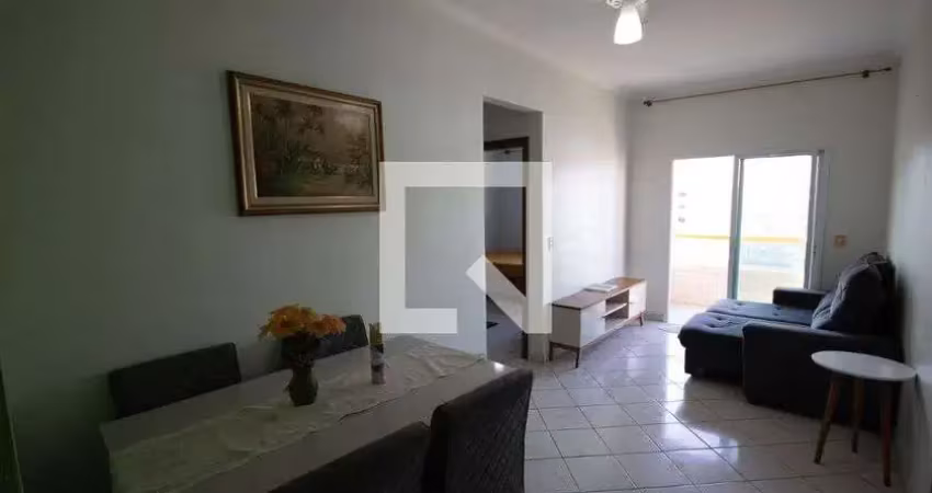 Apartamento para aluguel - vila assunção, 1 quarto,  60 m² - praia grande