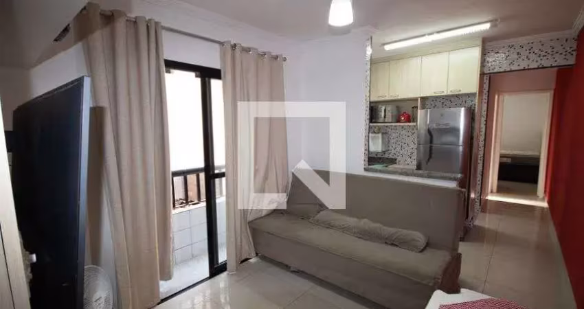 Apartamento para aluguel - aviação, 1 quarto,  56 m² - praia grande