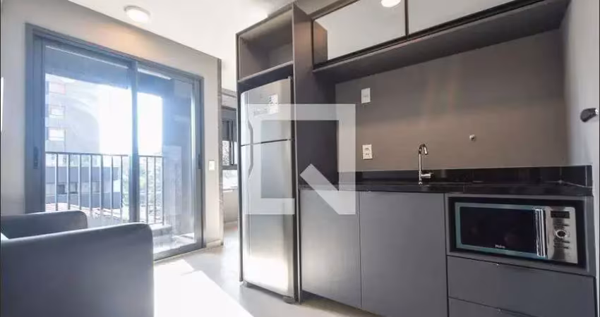 Kitnet / stúdio para aluguel - brooklin, 1 quarto,  27 m² - são paulo
