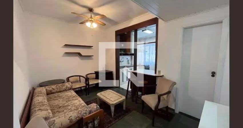 Apartamento para aluguel - gonzaga , 1 quarto,  80 m² - santos