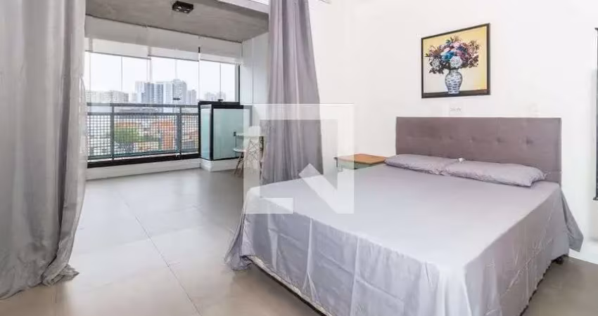 Kitnet / stúdio para aluguel - bom retiro, 1 quarto,  33 m² - são paulo