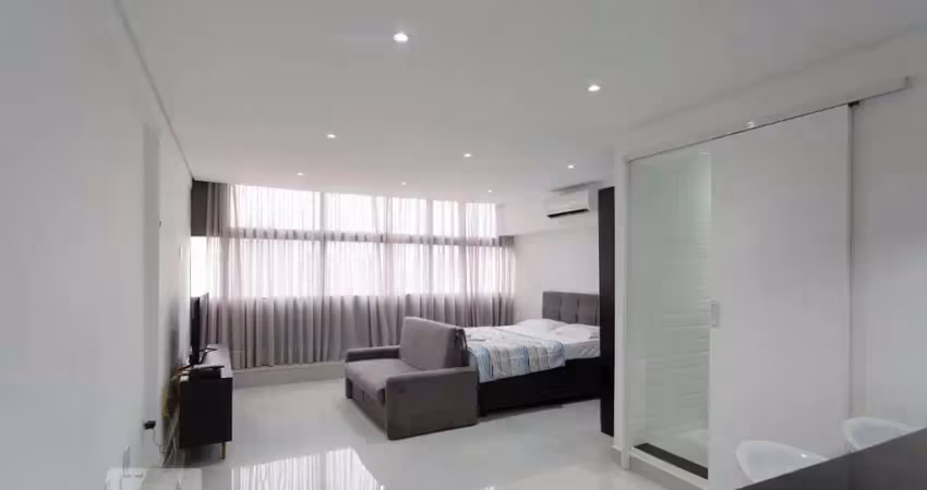 Kitnet / stúdio para aluguel - centro, 1 quarto,  44 m² - são paulo
