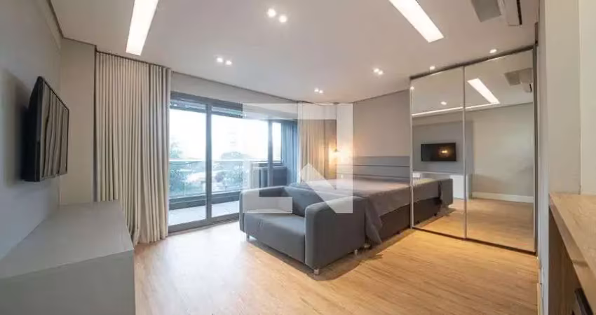 Apartamento para aluguel - brooklin, 1 quarto,  42 m² - são paulo