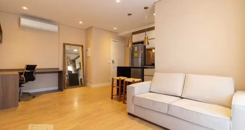 Kitnet / stúdio para aluguel - chácara santo antonio, 1 quarto,  50 m² - são paulo