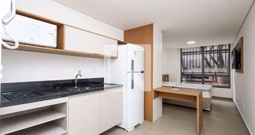 Kitnet / stúdio para aluguel - consolação, 1 quarto,  24 m² - são paulo