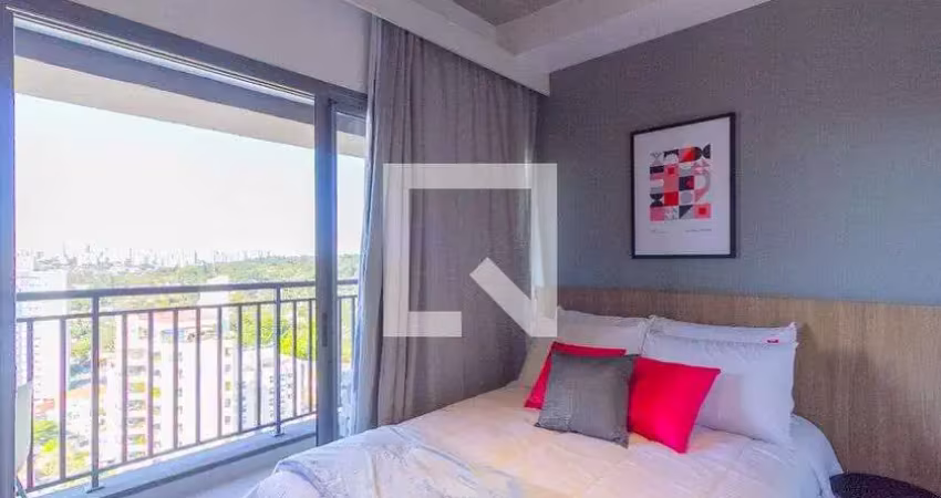 Kitnet / stúdio para aluguel - chácara santo antonio, 1 quarto,  22 m² - são paulo