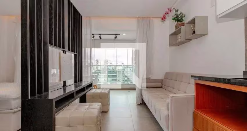 Kitnet / stúdio para aluguel - brooklin, 1 quarto,  34 m² - são paulo