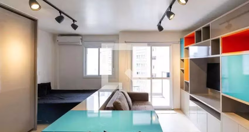 Kitnet / stúdio para aluguel - santa cecília, 1 quarto,  34 m² - são paulo