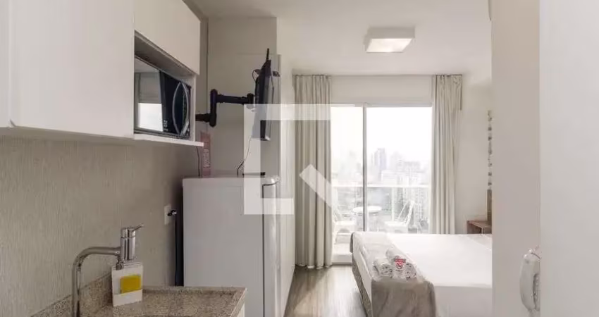 Kitnet / stúdio para aluguel - centro, 1 quarto,  22 m² - são paulo