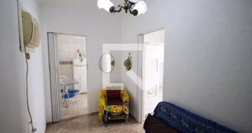 Apartamento para aluguel - guilhermina, 1 quarto,  50 m² - praia grande