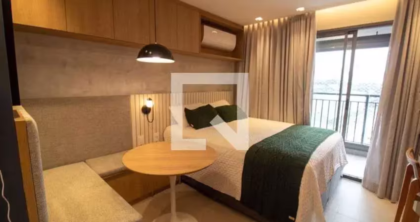 Kitnet / stúdio para aluguel - chácara santo antonio, 1 quarto,  27 m² - são paulo