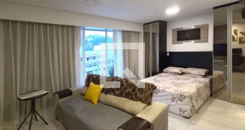 Apartamento para aluguel - gonzaga , 1 quarto,  45 m² - santos