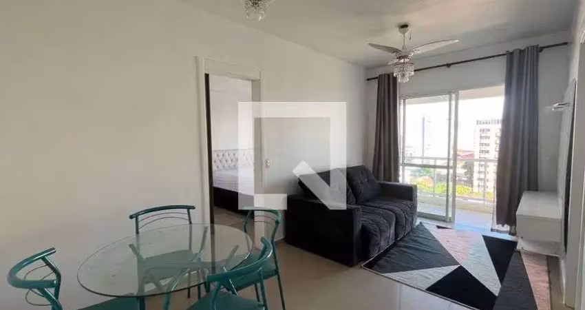 Apartamento para aluguel - boqueirão, 1 quarto,  50 m² - santos