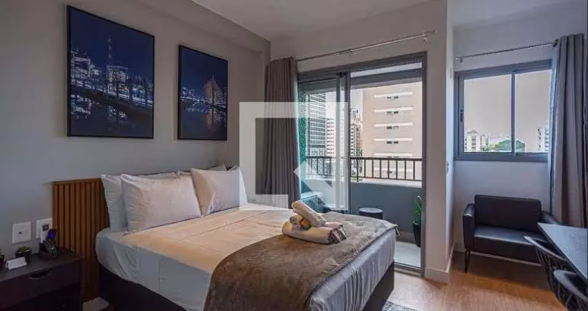 Kitnet / stúdio para aluguel - vila olímpia, 1 quarto,  24 m² - são paulo