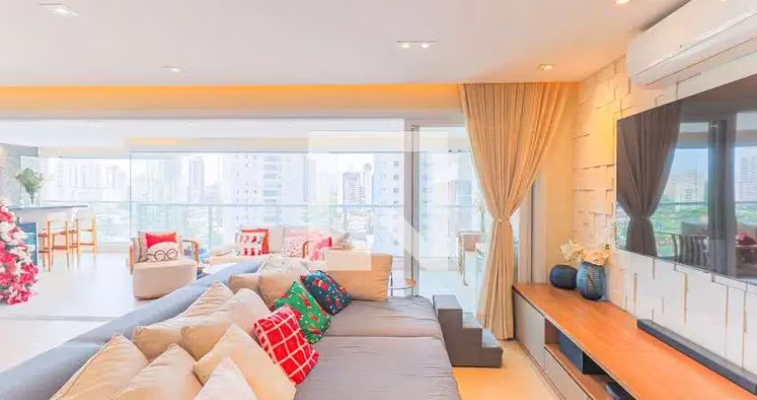 Apartamento para aluguel - chácara santo antonio, 3 quartos,  189 m² - são paulo