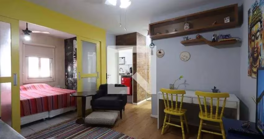 Kitnet / stúdio para aluguel - centro, 1 quarto,  40 m² - são paulo