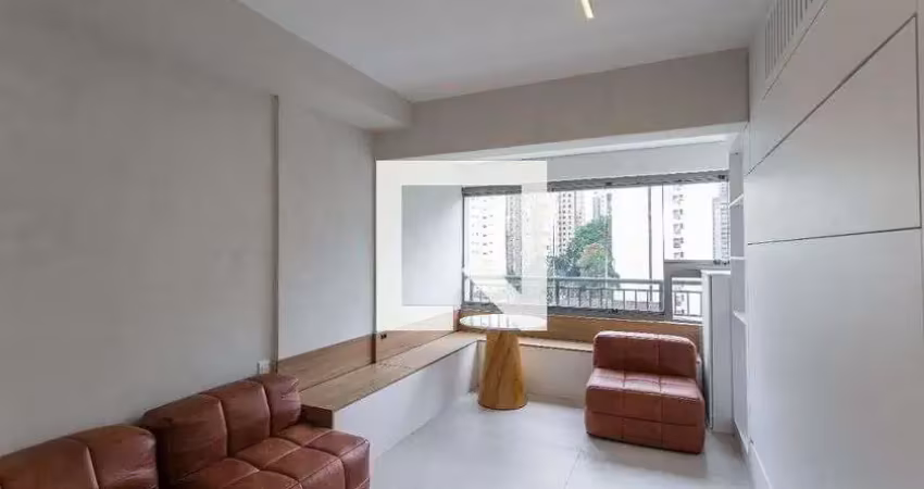 Kitnet / stúdio para aluguel - moema, 1 quarto,  33 m² - são paulo