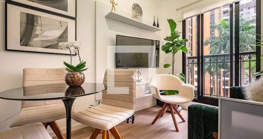 Apartamento para aluguel - pinheiros, 1 quarto,  34 m² - são paulo