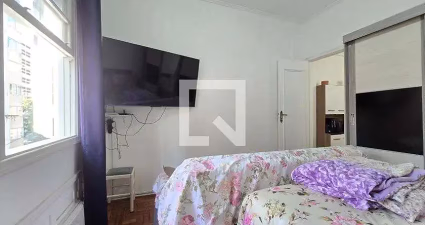 Kitnet / stúdio para aluguel - boqueirão, 1 quarto,  28 m² - santos