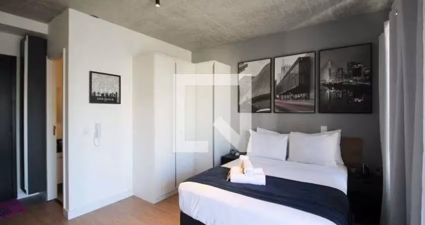Apartamento para aluguel - moema, 1 quarto,  24 m² - são paulo