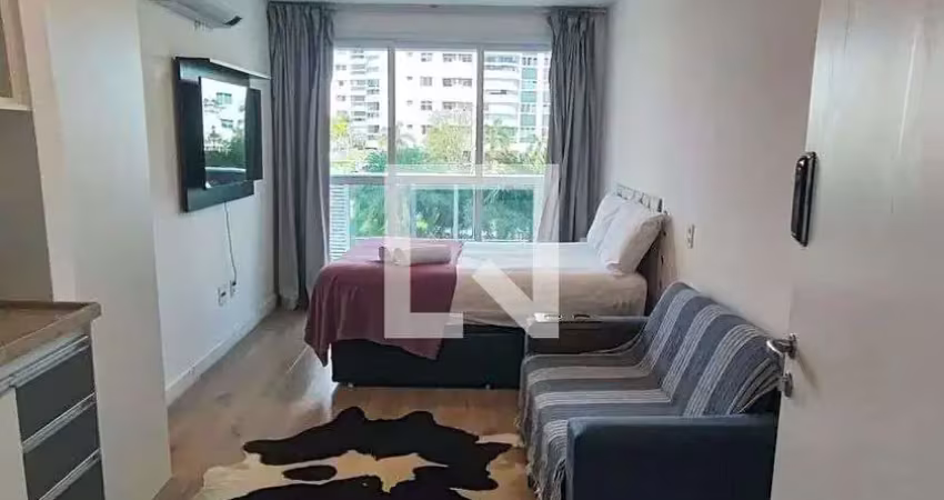 Kitnet / stúdio para aluguel - jacarepaguá, 1 quarto,  25 m² - rio de janeiro