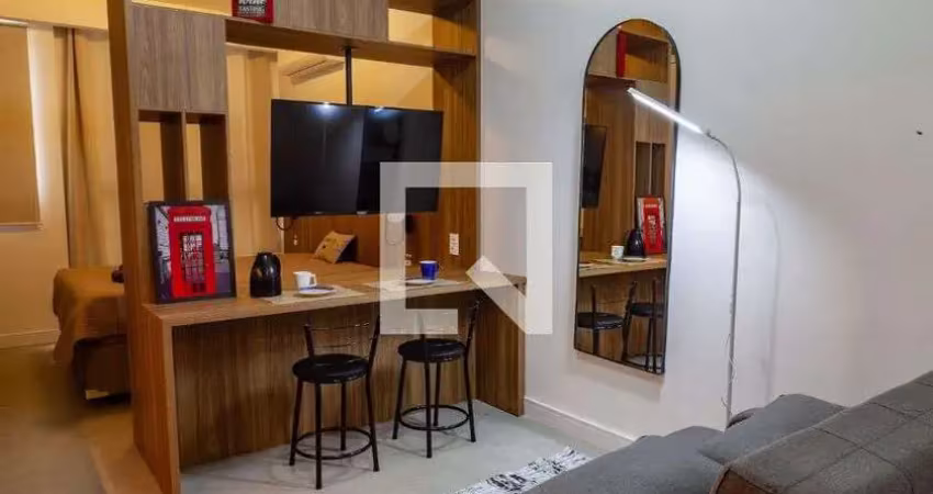 Kitnet / stúdio para aluguel - trindade, 1 quarto,  31 m² - florianópolis