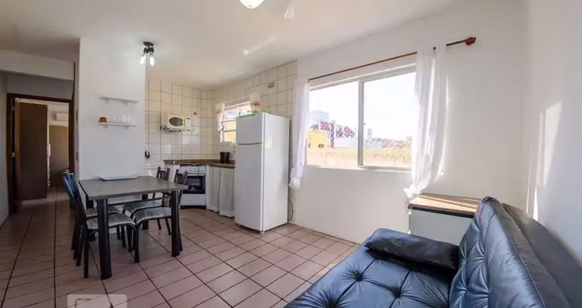 Apartamento para aluguel - canasvieiras, 1 quarto,  50 m² - florianópolis