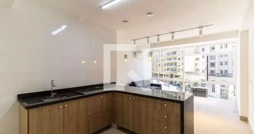 Kitnet / stúdio para aluguel - centro, 1 quarto,  37 m² - são paulo