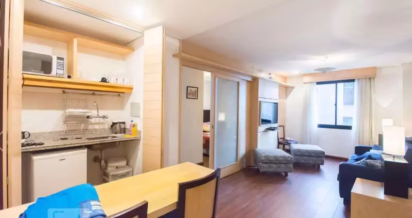 Apartamento para aluguel - moema, 1 quarto,  40 m² - são paulo