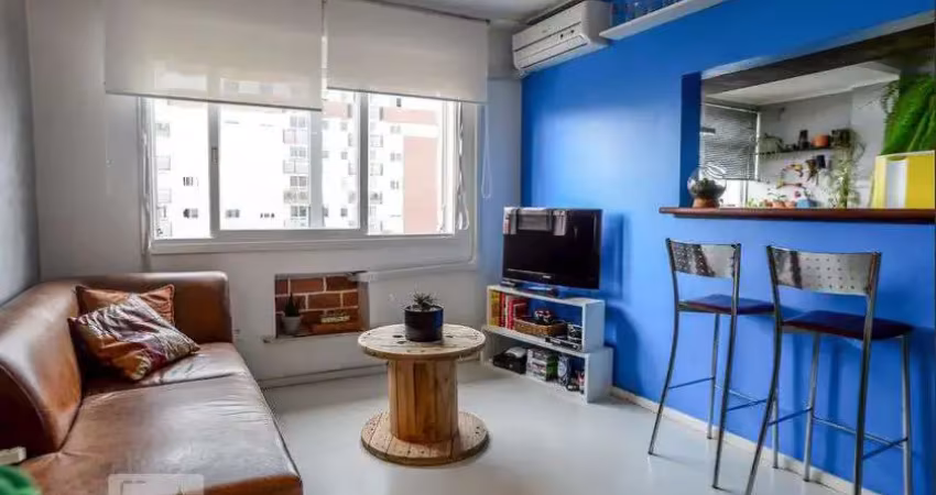 Apartamento para aluguel - menino deus, 1 quarto,  56 m² - porto alegre
