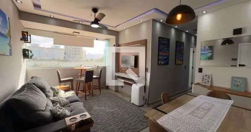 Apartamento para aluguel - canto do forte, 2 quartos,  70 m² - praia grande