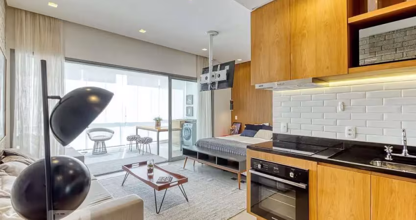 Kitnet / stúdio para aluguel - moema, 1 quarto,  45 m² - são paulo