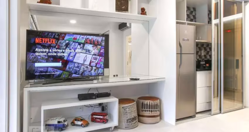 Kitnet / stúdio para aluguel - consolação, 1 quarto,  40 m² - são paulo