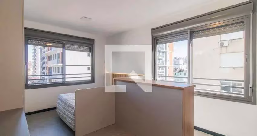 Kitnet / stúdio para aluguel - centro histórico, 1 quarto,  29 m² - porto alegre