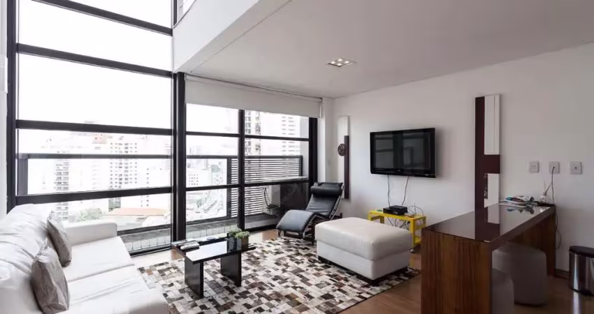 Apartamento para aluguel - vila olímpia, 1 quarto,  45 m² - são paulo